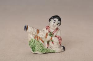 001511五彩塑“支前”人物水注