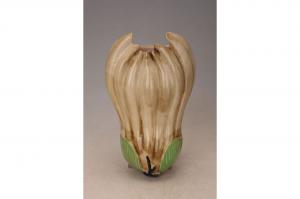 001430五彩塑佛手壁瓶