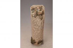 001437蓝彩苦瓜壁瓶