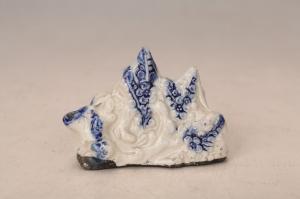 001563青花塑梅花水滴