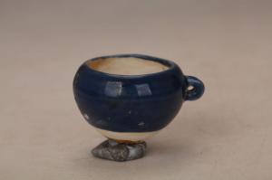 001695蓝釉鸟食罐