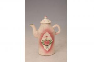 001708五彩花卉纹执壶