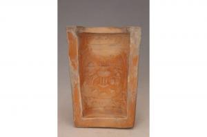 001865红陶筷筒模具“吴鸿记”款