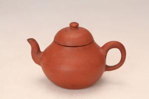 001923“源兴炳记”红陶茶壶