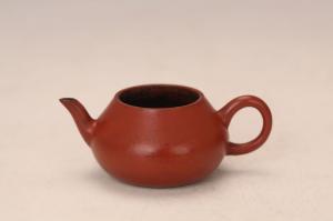 001941“以知汲古功•逸公”款红陶壶