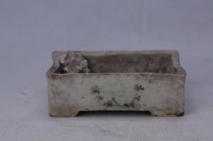 002234“陶丰”款彩方形花盆