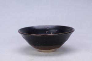 002436黑釉碗