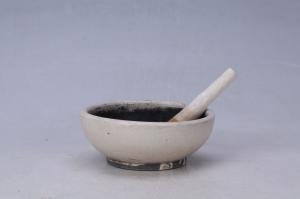002256白釉研钵