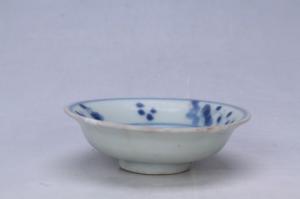 002477青花寿字盘
