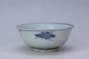 002559青花花卉纹碗