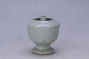 002608青白釉油灯