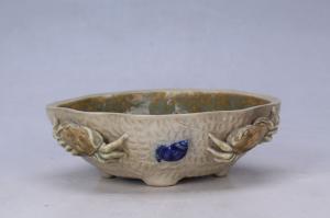 002813“锦发”款贴塑蟹螺花盆