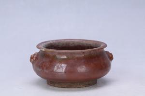 002652褐釉炉