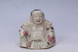 002659彩塑弥勒佛坐像